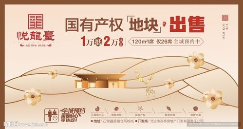 中式美學與高端房地產 融匯傳統與現代的廣告設計圖